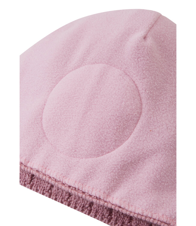Reima Kinder Wollmütze Nyksund Grey Pink