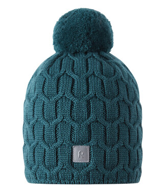 Reima Kinder Wollmütze Nyksund Dark Teal
