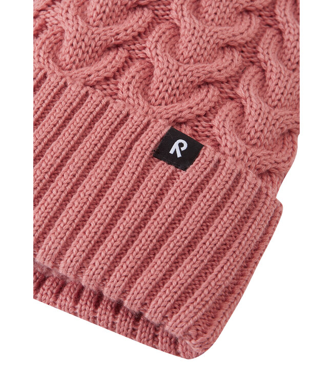 Reima Kinder Wollmütze Routii Rose blush