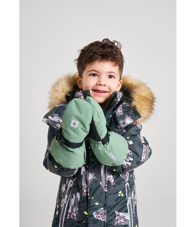 Reima tec+ Kinder Winter Fäustlinge Ote Green Clay
