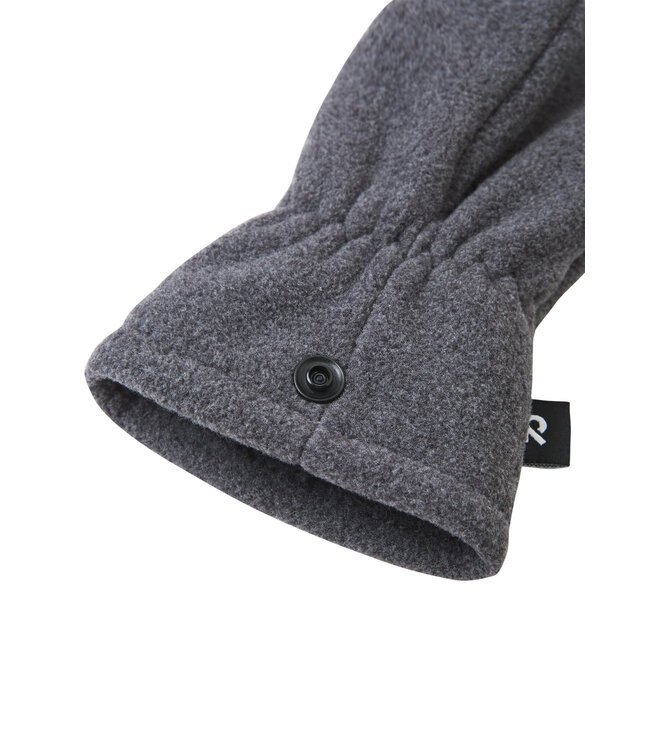 Reima Kinder Fleecehandschuhe Tumpus Black melange