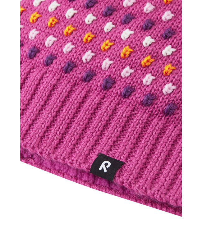 Reima Kinder Wollmütze Pampula Fucshia
