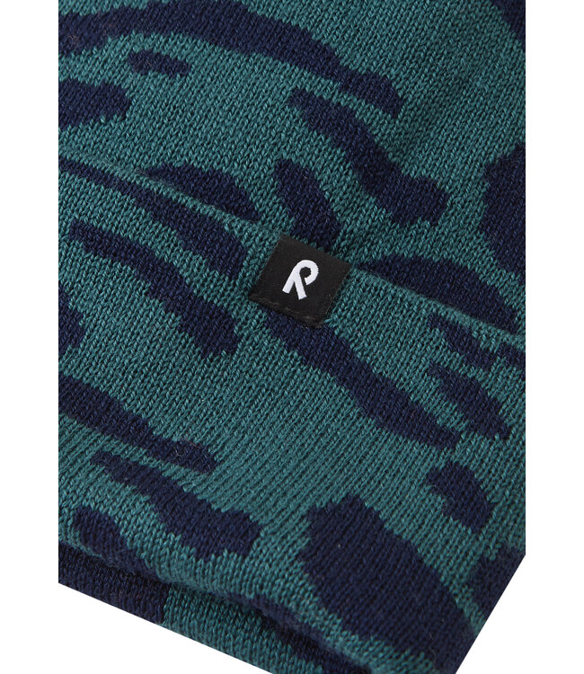 Reima Kinder Wollmütze Virkku Navy