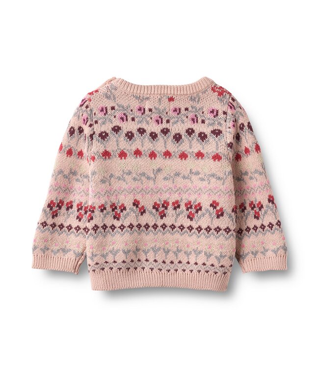 Wheat Baby Jacquard Pullover Mikmak