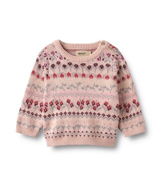 Wheat Baby Jacquard Pullover Mikmak