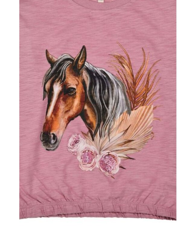 Bondi Mädchen Langarmshirt Pferd