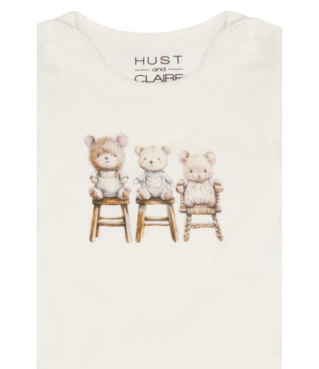 Hust & Claire Baby Body Bam Ivory