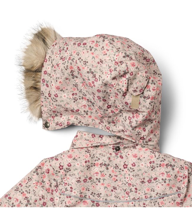 Wheat Mädchen Winterjacke Mathilde grey moon flowers