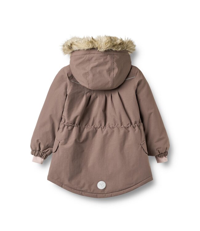 Wheat Mädchen Winterjacke Mathilde plum truffle
