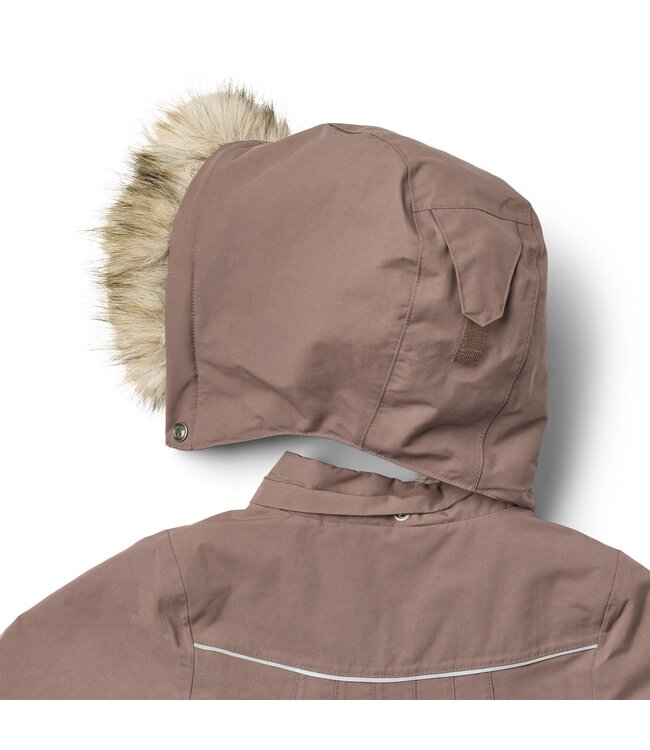 Wheat Mädchen Winterjacke Mathilde plum truffle