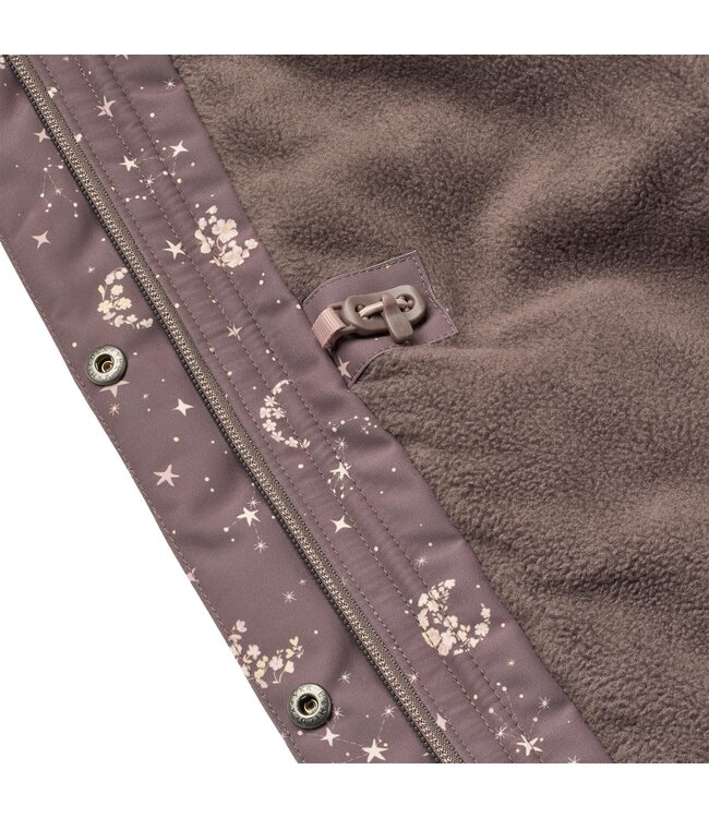 Wheat Mädchen Winterjacke Tove plum truffle