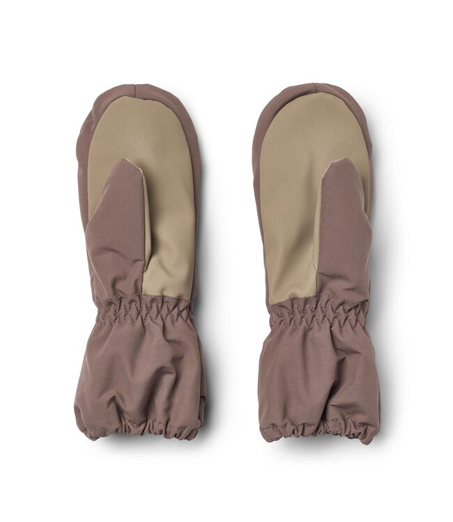 Wheat Kinder Winter Handschuhe Monta plum truffle