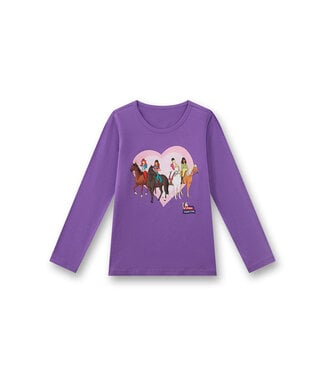 Sanetta Langarm Shirt Horse Club