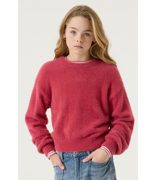 Garcia Mädchen Pullover rot