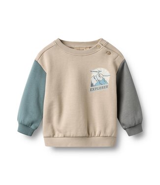 Wheat Baby Pullover Elliot Print