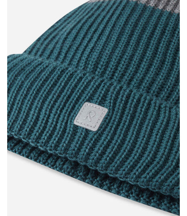 Reima Kinder Wollmütze Pilke Dark Teal