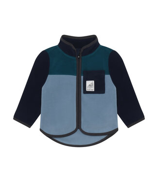 Color Kids Baby Fleecejacke Windward Blue