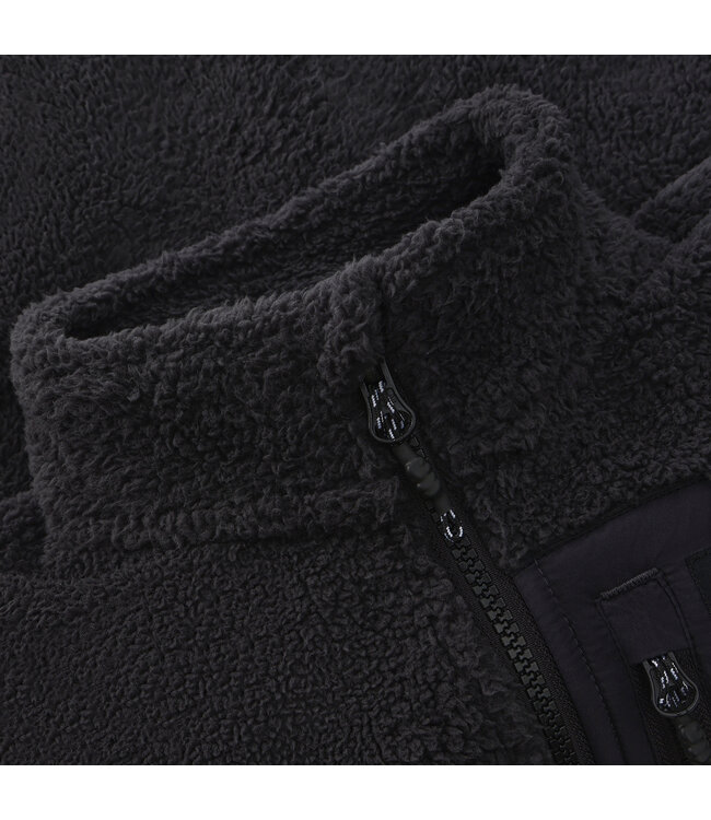 Color Kids Teddy Fleecejacke Phantom