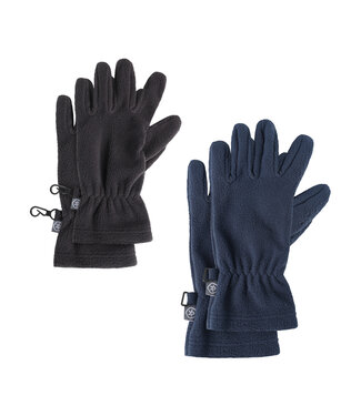 Color Kids Fleece Handschuhe 2er Pack Total Eclipse