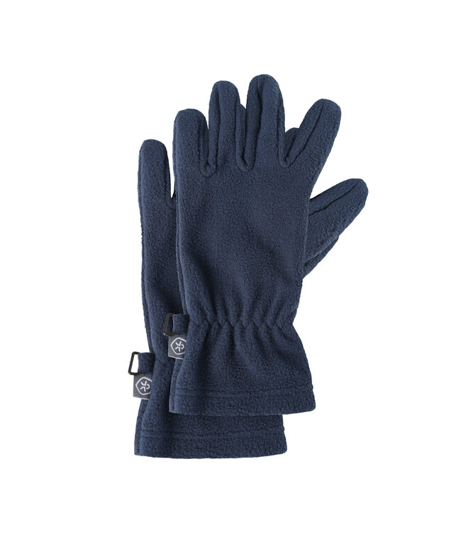 Color Kids Fleece Handschuhe 2er Pack Total Eclipse