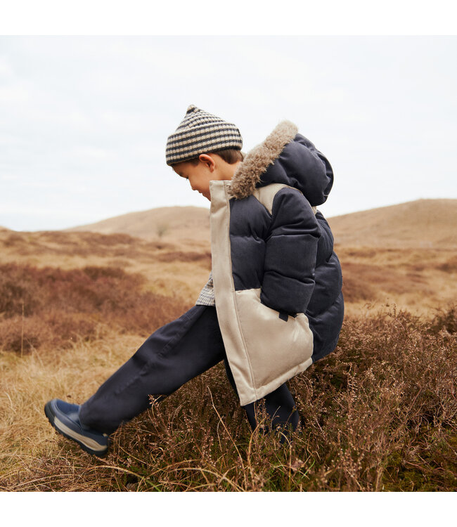Wheat Kinder Winterstiefel Millas Tex navy