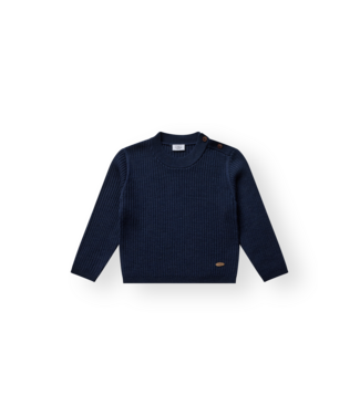 Hust & Claire Kinder Woll-Pullover Pil Blues