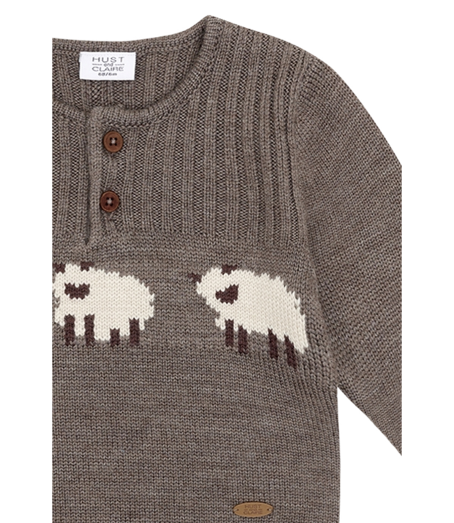 Hust & Claire Baby Woll Pullover Pil Sheep