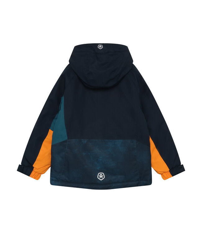 Color Kids Jungen Skijacke Colorblock Gulf Coast