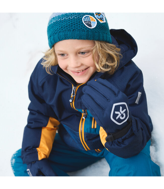 Color Kids Jungen Skijacke Colorblock Gulf Coast