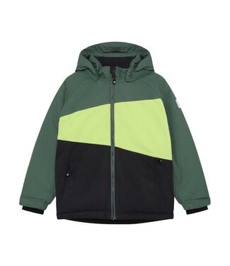 Color Kids Jungen Skijacke Colorblock Dark Forest