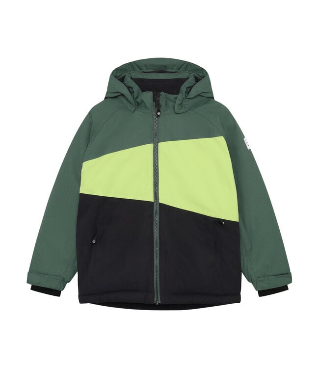 Color Kids Jungen Skijacke Colorblock Dark Forest