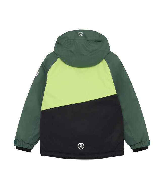Color Kids Jungen Skijacke Colorblock Dark Forest