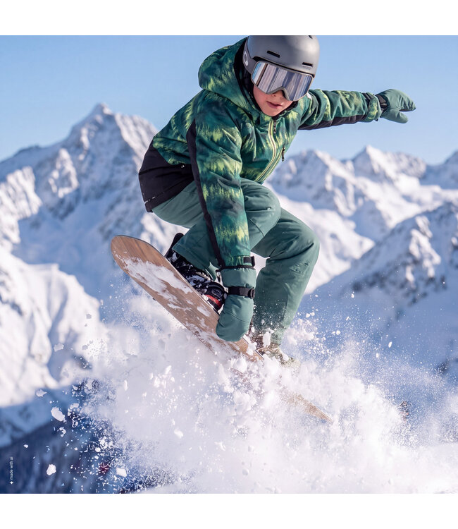 Color Kids Skihose W/POCKETS Dark Forest