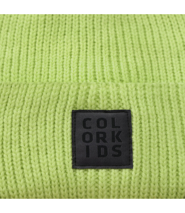 Color Kids Wintermütze Sharp Green