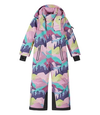 Reima tec Kinder Skioverall Reach Grey Pink