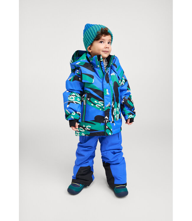 Reima tec Kinder Skijacke Kairala Sparkly Blue