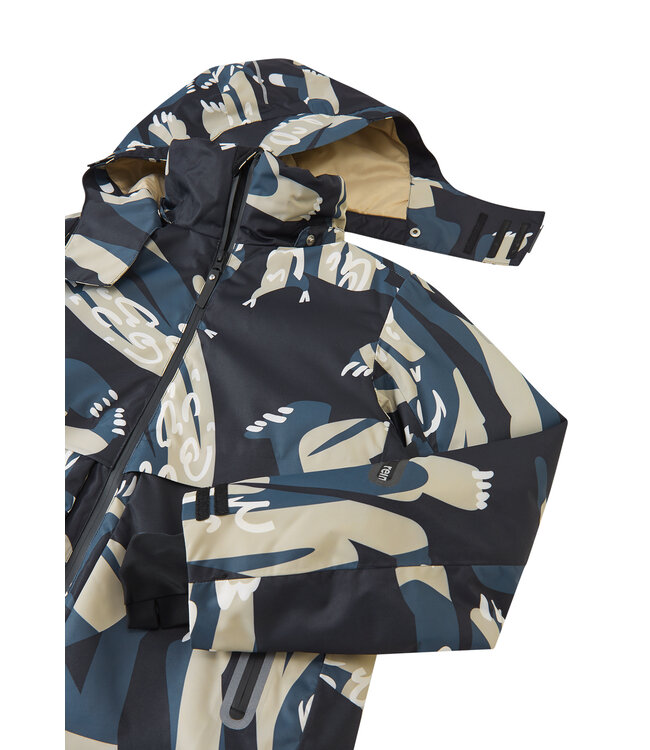 Reima tec Jungen Skijacke Tirro Black