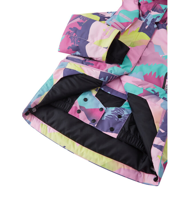 Reima tec Kinder Skijacke Kiiruna Grey Pink