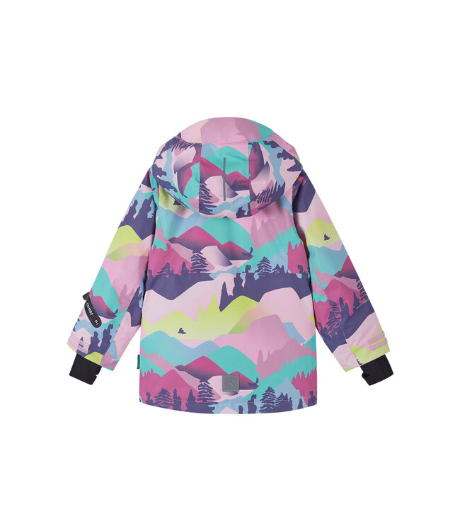 Reima tec Kinder Skijacke Kiiruna Grey Pink