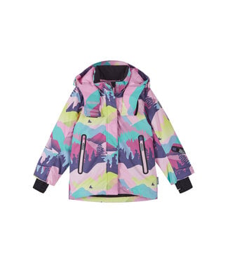 Reima tec Kinder Skijacke Kiiruna Grey Pink