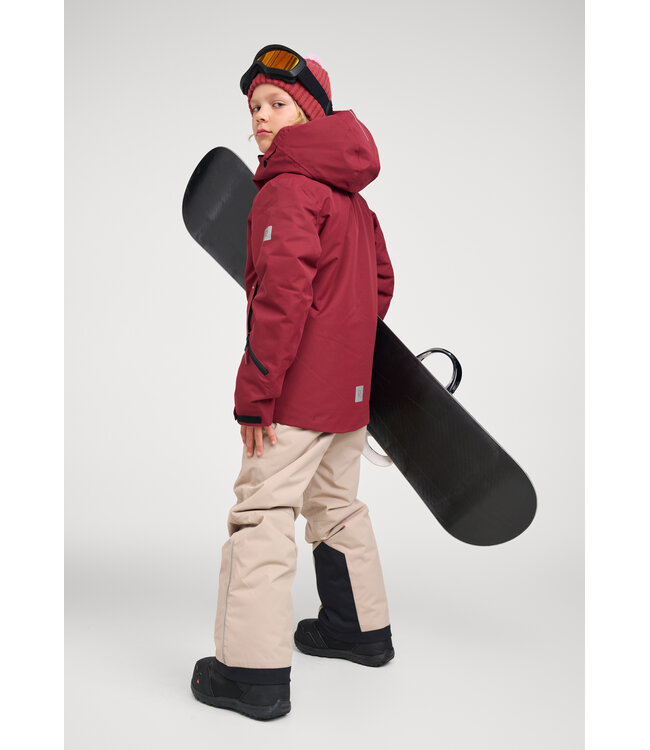 Reima tec Jungen Skijacke Tieten Maroon