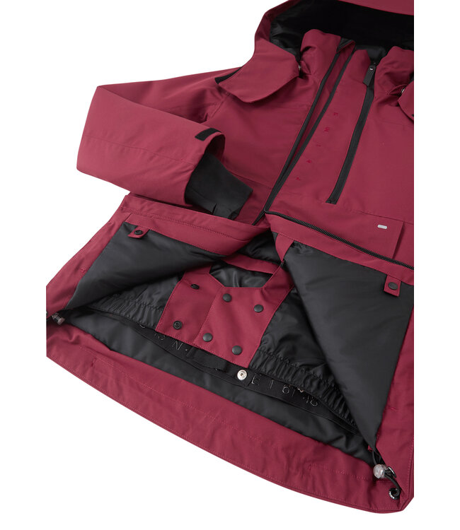 Reima tec Jungen Skijacke Tieten Maroon