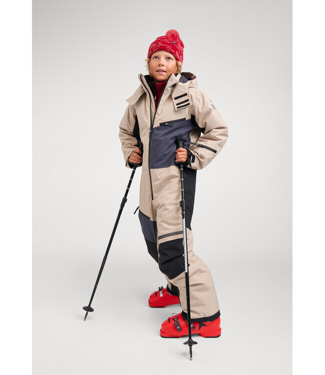 Reima tec Kinder Skioverall Skaulo Earthy Beige