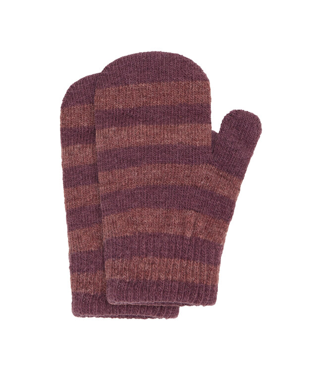 Minymo Kleinkinder 3er Pack Strickfäustlinge