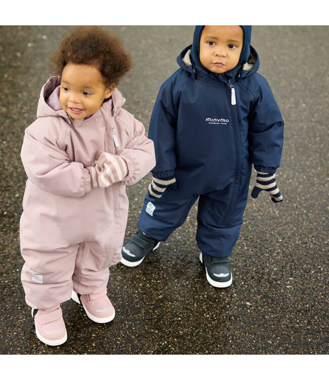 Minymo Kleinkinder 3er Pack Strickfäustlinge