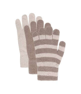 Minymo Kinder 3er Pack Strickhandschuhe