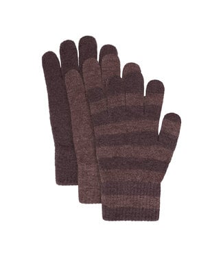 Minymo Kinder 3er Pack Strickhandschuhe
