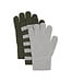 Minymo Kinder 3er Pack Strickhandschuhe