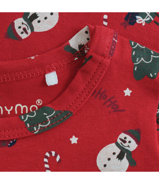 Minymo Weihnachst Strampler Scarlet Sage
