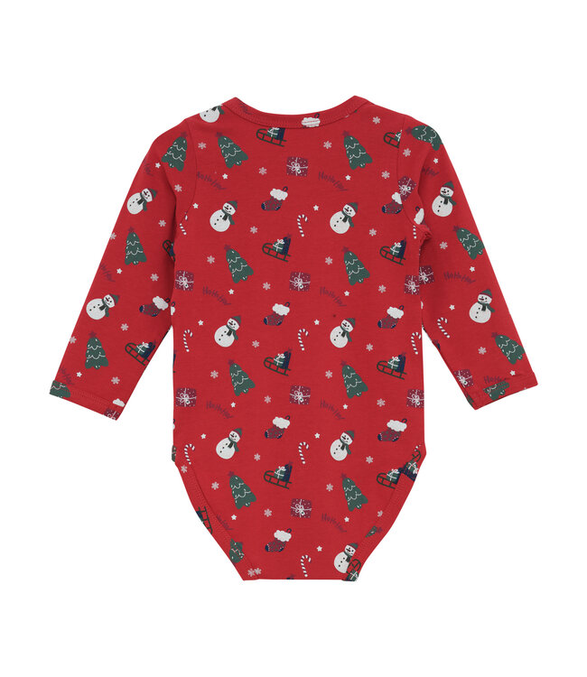 Minymo Weihnachst Body Scarlet Sage
